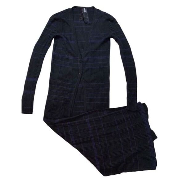 Used Naadam Silk & Cashmere Light Weight Soft Duster Cardigan Boho Athleisure - Picture 1 of 3